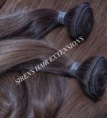 russian double drawn weft extensions